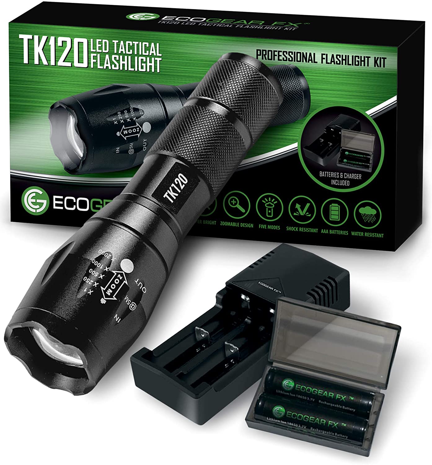 Ecogear Tk120 Tactical Flashlight Review
