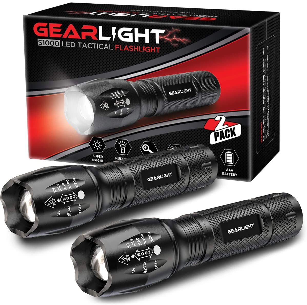 Gearlight S1000 Flashlight Review Complete Guide, Faqs & More